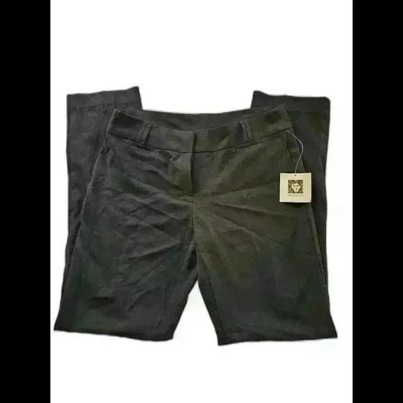 Ann Klein Black Dress Pants - Perfect for Work or Casual Wear - Picture 1 of 8